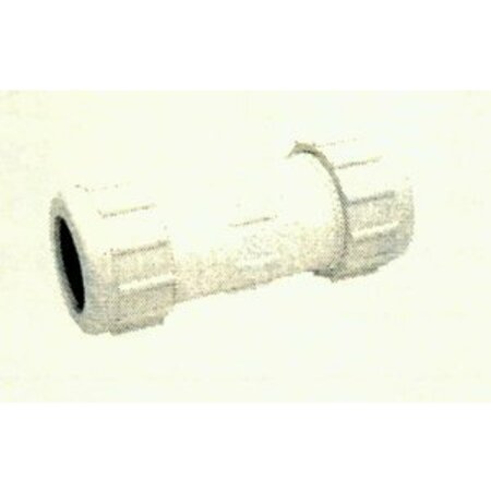 SMITH-COOPER Coupling, Compression 1 in. Pvc 2946214